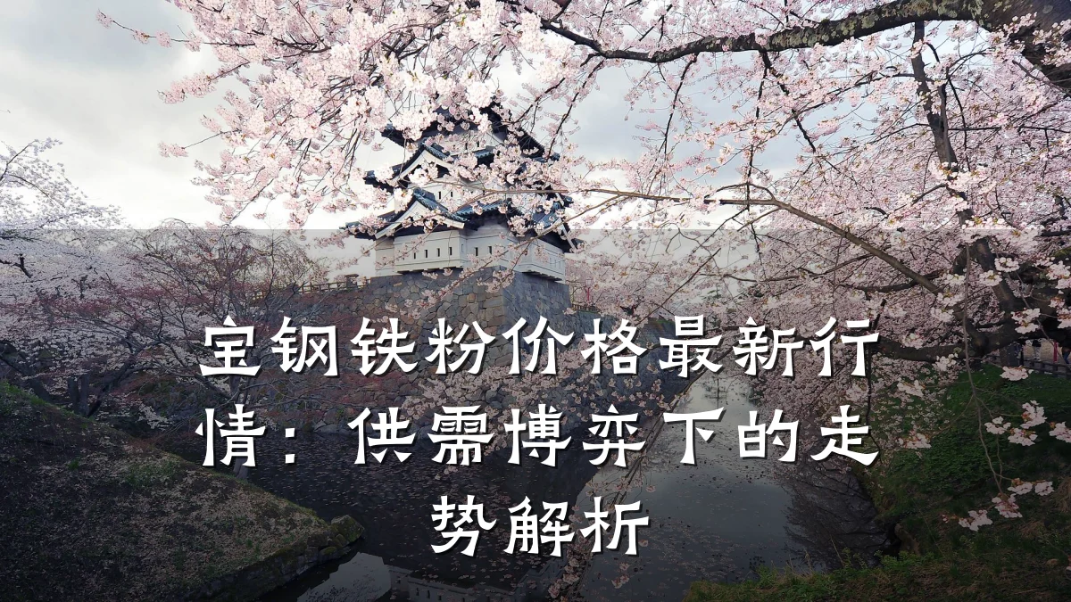 宝钢铁粉价格最新行情：供需博弈下的走势解析