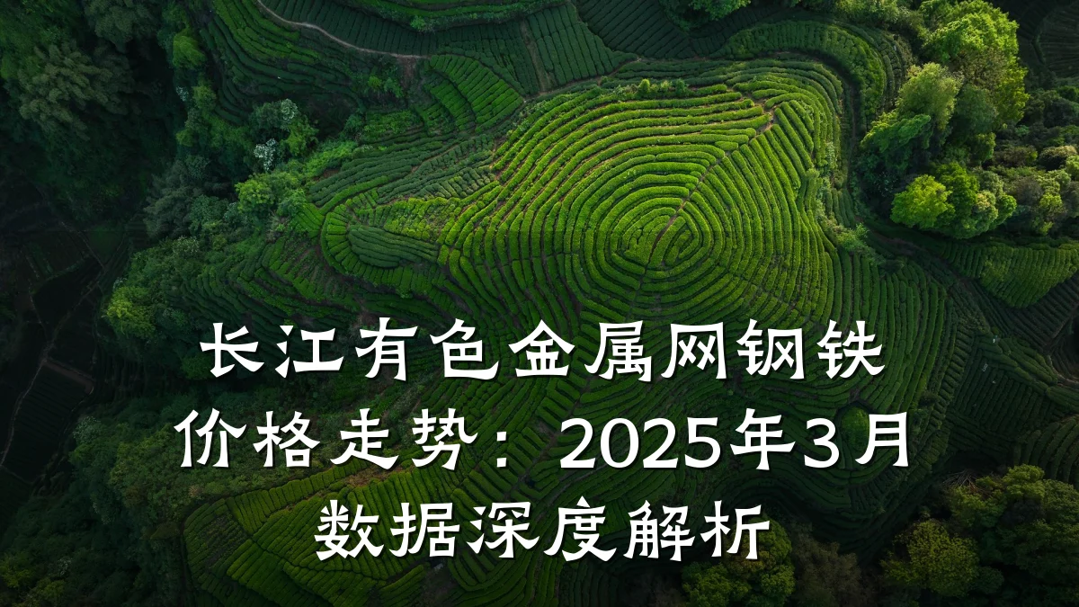 长江有色金属网钢铁价格走势：2025年3月数据深度解析