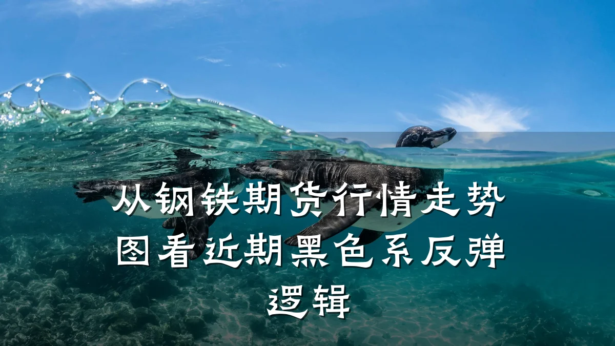 从钢铁期货行情走势图看近期黑色系反弹逻辑