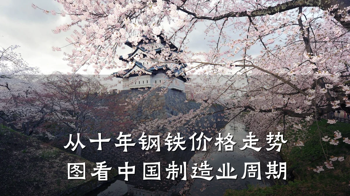 从十年钢铁价格走势图看中国制造业周期