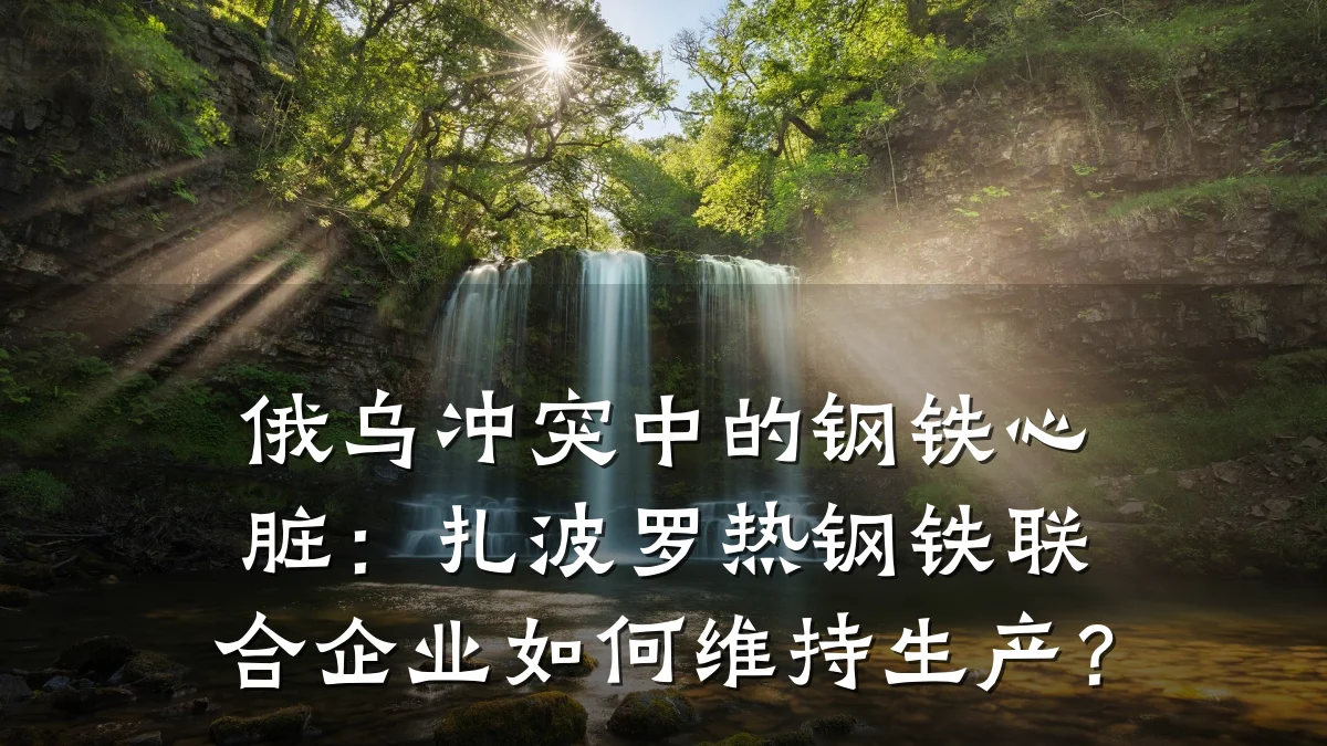 俄乌冲突中的钢铁心脏：扎波罗热钢铁联合企业如何维持生产？