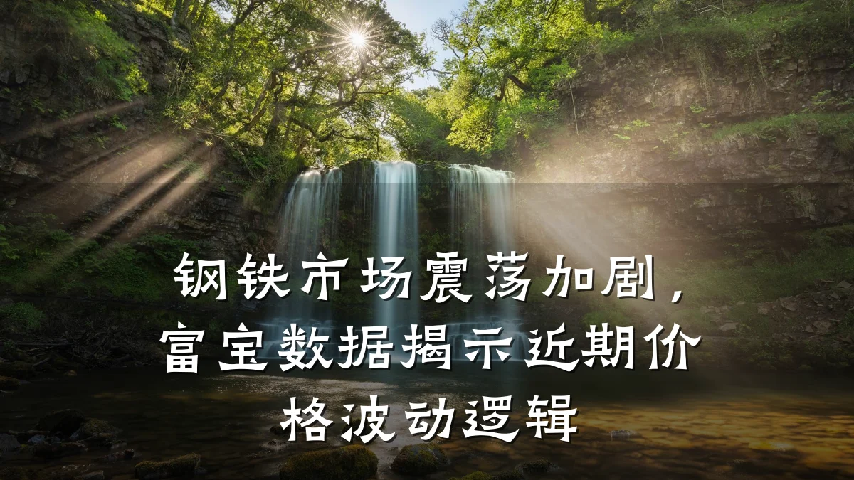 钢铁市场震荡加剧，富宝数据揭示近期价格波动逻辑