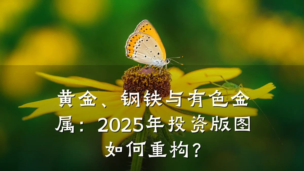黄金、钢铁与有色金属：2025年投资版图如何重构？
