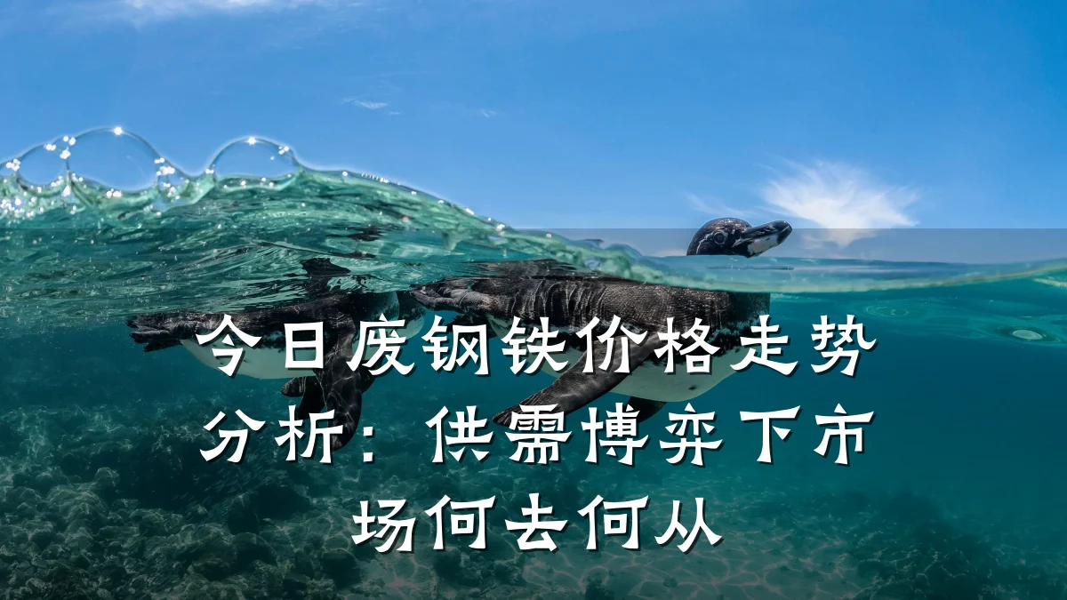 今日废钢铁价格走势分析：供需博弈下市场何去何从