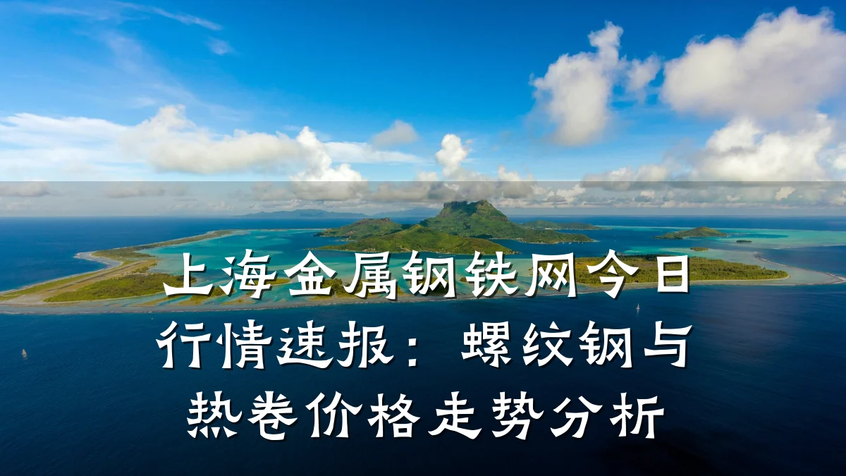 上海金属钢铁网今日行情速报：螺纹钢与热卷价格走势分析