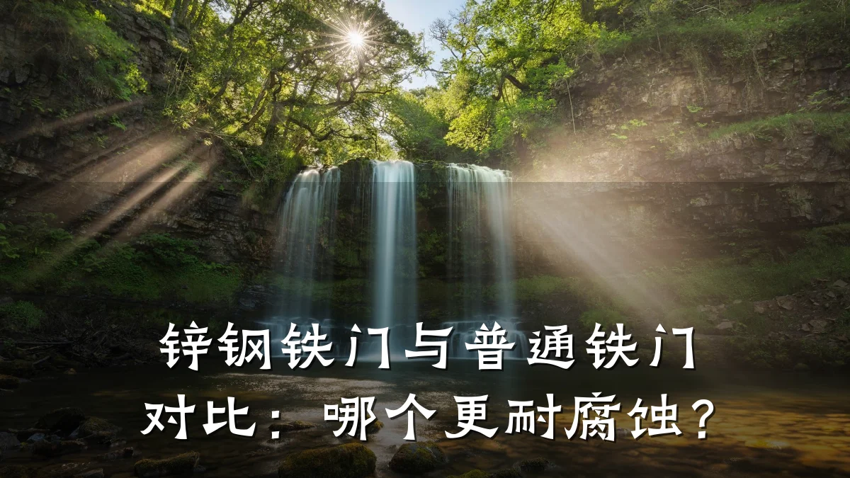 锌钢铁门与普通铁门对比：哪个更耐腐蚀？