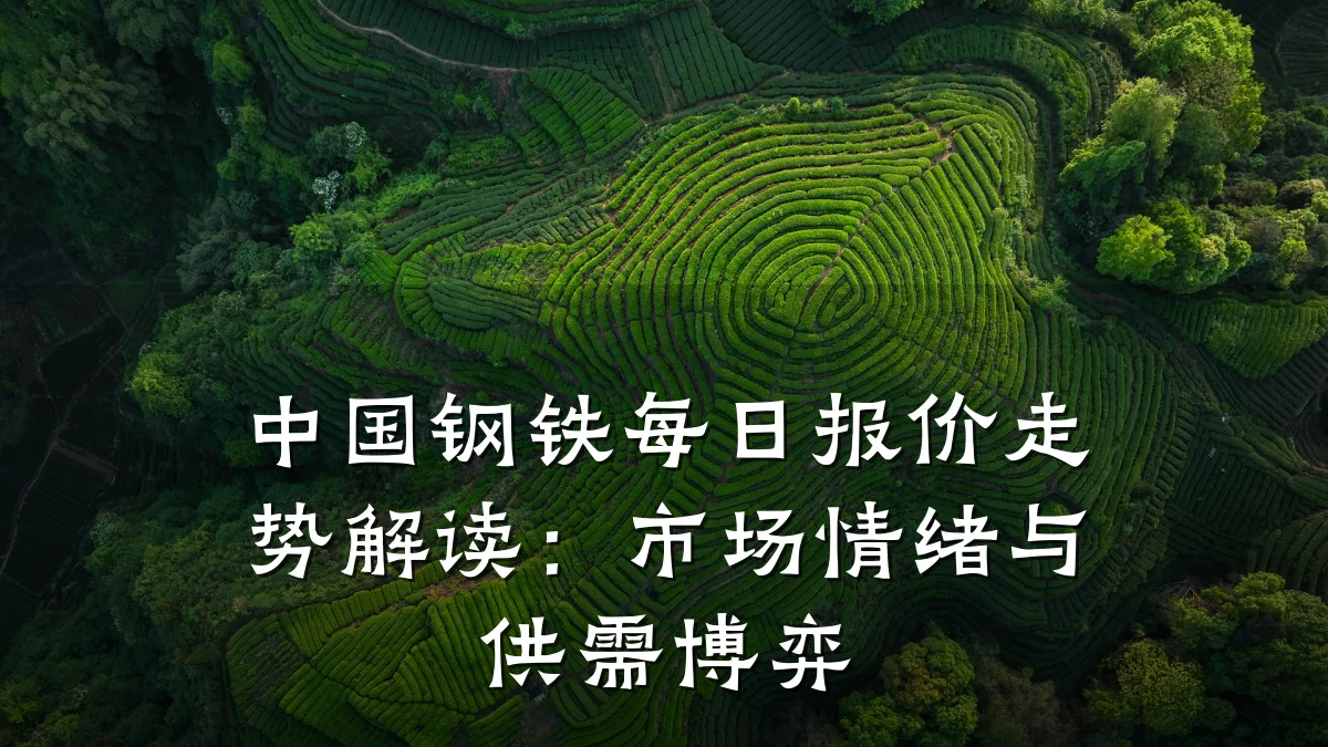 中国钢铁每日报价走势解读：市场情绪与供需博弈