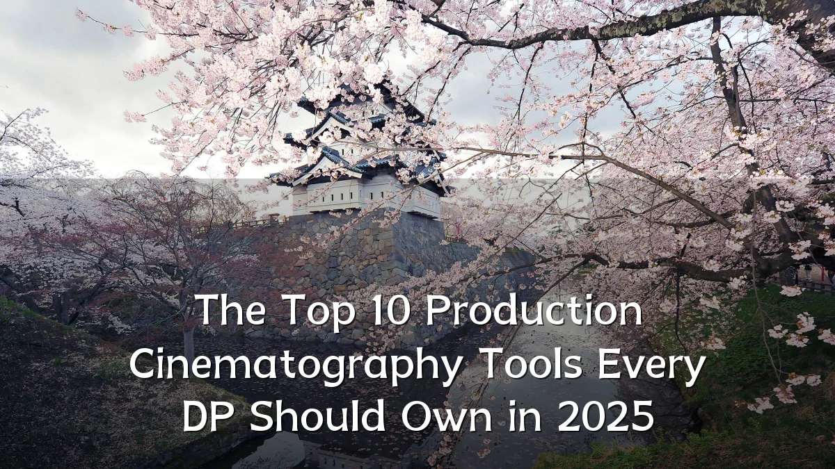 The Top 10 Production Cinematography Tools Every DP Should Own in 2025