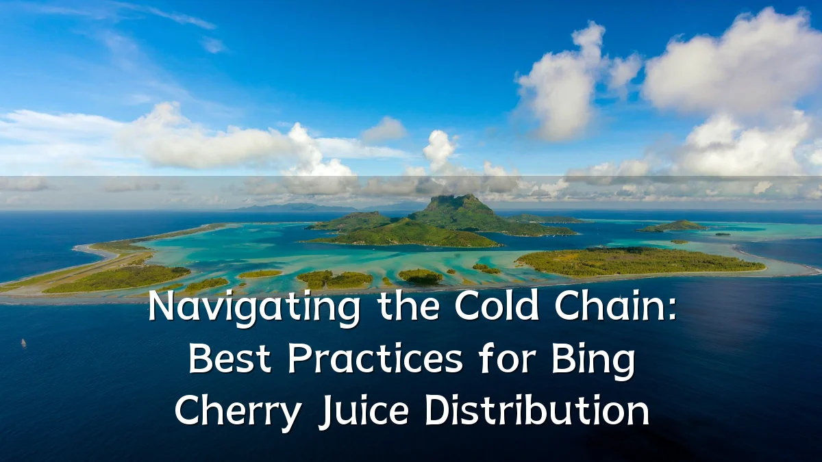 Navigating the Cold Chain: Best Practices for Bing Cherry Juice Distribution