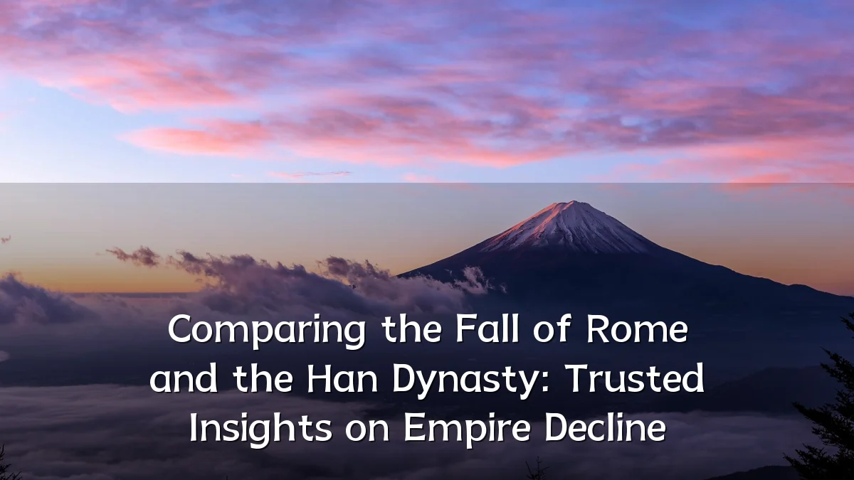Comparing the Fall of Rome and the Han Dynasty: Trusted Insights on Empire Decline