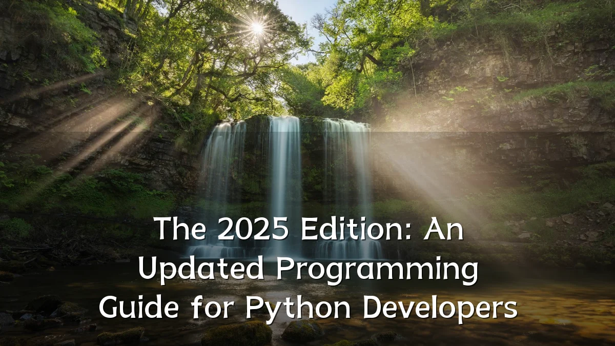 The 2025 Edition: An Updated Programming Guide for Python Developers