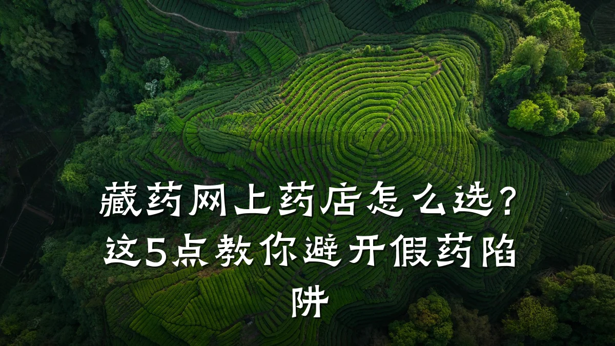 藏药网上药店怎么选？这5点教你避开假药陷阱
