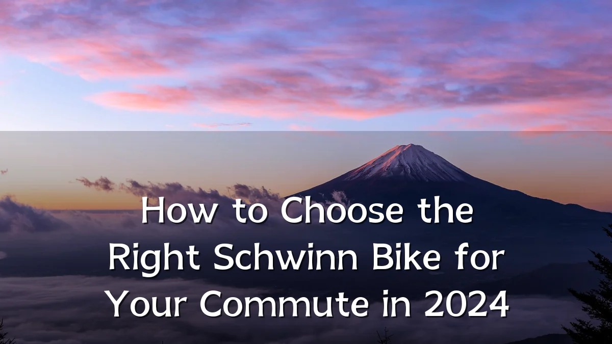 How to Choose the Right Schwinn Bike for Your Commute in 2024